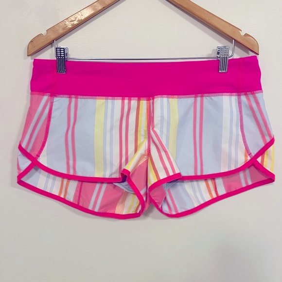 lululemon athletica Shorts Lululemon Run Speed Short Groovy Stripe